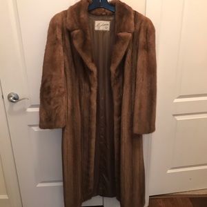 Mink coat